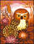 Canevas antique La chouette 50x65cm
