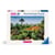 1000p puzzle Jadrin botanique de Madere - Nathan Jeux - Bleu