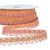 Bobine 25m Galon robe fil métallisé Vieux Rose 14mm