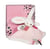 Happy Blush Doudou Pompon Rose - Doudou et Compagnie