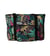 Sac pour pelote 40x28x17cm feuilles vertes jungle