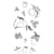 Tampons transparents - Fruits - 19 clear stamps - Sizzix