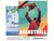 Peinture par Numéro Figured'Art avec Cadre - Affiche sportive Basket - Kit de Loisir Créatif DIY Numéro d'Art Complet - 40x50cm toile tendue sur châssis