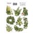 Planche de stickers couleur embelissement Fabrika Decoru SUMMER BOTANICAL STORY 351
