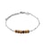 Bracelet Piana en pierres Oeil de Tigre