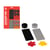 Jeu de construction PLUS PLUS -Pack accessoires - Roues & Baseplate - Gris & noir - PP3965