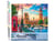 Peinture par Numéro Figured'Art - Londres au printemps - Kit de Loisir Créatif DIY Numéro d'Art Complet - 40x50cm sans châssis en bois