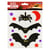 Stickers gel Halloween - Chauves-souris