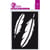 Ki-Sign - Pochoir adhésif Plumes 7x10 cm