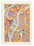 Affiche - Lyon Rainbow map - Muzungu