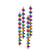 Lot de 4 guirlandes spirales Boland Stylex - Papier - Multicolore - 400 cm