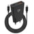 Nedis Chargeur GaN PD 30W avec Port USB-C et USB-A avec Cable USB-C vers USB-C Noir