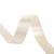 Bobine 25m ruban satin double face Blanc d'ivoire fabriqué en France