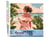 Peinture par Numéro Figured'Art - Jolie fille au bord de la mer - Kit de Loisir Créatif DIY Numéro d'Art Complet - 40x50cm sans châssis en bois