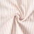 Tissu Double gaze de Coton Gipsy Rayé Crème sur fond Blanc cassé