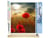 Peinture par Numéro Figured'Art - Fleurs sous le Soleil - Kit de Loisir Créatif DIY Numéro d'Art Complet - 40x50cm toile roulée + châssis en bois à monter