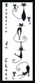 Kit Canevas Tableau Histoire de Chats
