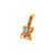 Guitare Interactive VTech modèle 61955 multicolore pour enfants