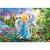 Puzzle la princesse et la licorne blanche dans la foret 1000 pieces - collection monde fantastique - educa 17654