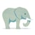 Figurine Eléphant en bois - Tender Leaf Toys