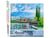 Peinture par Numéro Figured'Art - L´Ecluse à Pontoise - Camille Pissarro - Kit de Loisir Créatif DIY Numéro d'Art - 40x50cm sans châssis en bois