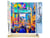 Peinture par Numéro Figured'Art - Tokyo Harajuku - Kit de Loisir Créatif DIY Numéro d'Art Complet - 40x50cm toile roulée + châssis en bois à monter