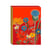 Carnet de notes Fleurs des champs - Format pocket - Fermeture aimanté - 75 feuilles - Hirondelles & Cie