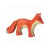 FIGURINE HOLZTIGER RENARD 14 CM