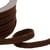 Bobine 20m double cordon fils 10mm marron café