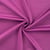 Tissu Jersey Scuba uni Rose fuchsia