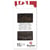 Aiguilles pour coudre et broder, 4 tailles, Blister 15pces
