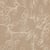 Tissu Double gaze blanc Ecloria sur fond Beige - Au mètre