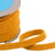 Bobine 20m double cordon fils 10mm jaune moutarde