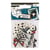 20 mini noeux en tissu pour scrapbooking et couture SIMPLY GORJUSS 201