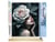 Peinture par Numéro Figured'Art - Femme à la Rose - Kit de Loisir Créatif DIY Numéro d'Art Complet - 40x50cm toile roulée + châssis en bois à monter