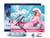 Diamond Painting Broderie Diamant Figured’Art 40x50cm toile tendue sur châssis en bois - diamants carrés - Diva dans une Voiture Rétro Rose