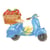 Ecusson thermocollant d'automne vespa fruits 5cm x 4cm