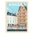 Affiche 30x40 cm - Angers - Olahoop Travel Posters