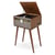 Platine vinyle Victrola sur pieds music center 6 en 1 century avec horloge noyer