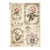 1 feuille de papier de riz 32 x 45 cm découpage collage Paper Designs TABLEAUX DE FLEUR VINTAGE 0329XL