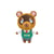 Animal Crossing - Peluche Tanukichi Tom Nook 20cm