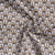Tissu Coton imprimé Arty éventails Gaudi sur fond Noir