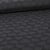 Tissu Broderie anglaise Hearts sur fond Noir