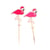 Cupcake Toppers Flamants roses (x 12)