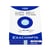 Étui de 100 fiches - bristol uni non perforé 105x148mm - Bleu ciel - Exacompta