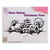 Tampon transparent scrapbooking Nellie's choice VILLAGE SOUS LA NEIGE 009