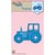 Gabarit de découpe pour machine Nellie's Choice - Motif tracteur - 8,3 x 5,8 cm