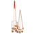 Croquet famille 2 adultes et 3 enfants - Vilac