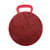 Mini Enceinte Bluetooth Portable Rond Texturé Tissu Avec Support Appel Mains-Libres Et Carte TF Rouge YONIS