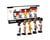 Minix - DFB Allemagne - Pack de 5 - Figurines PVC 7 cm - A (Ter Stegen/Werner/Rudiger/Fullkrug/Musiala)